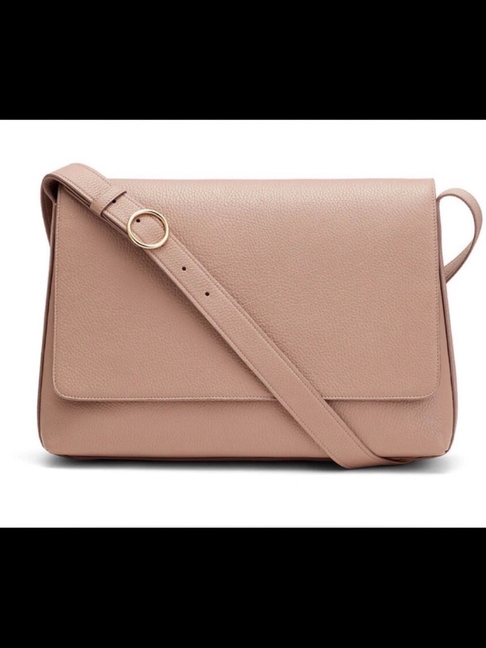 13 inch Cuyana Messenger Bag in Soft Rose - Picture 15 of 16